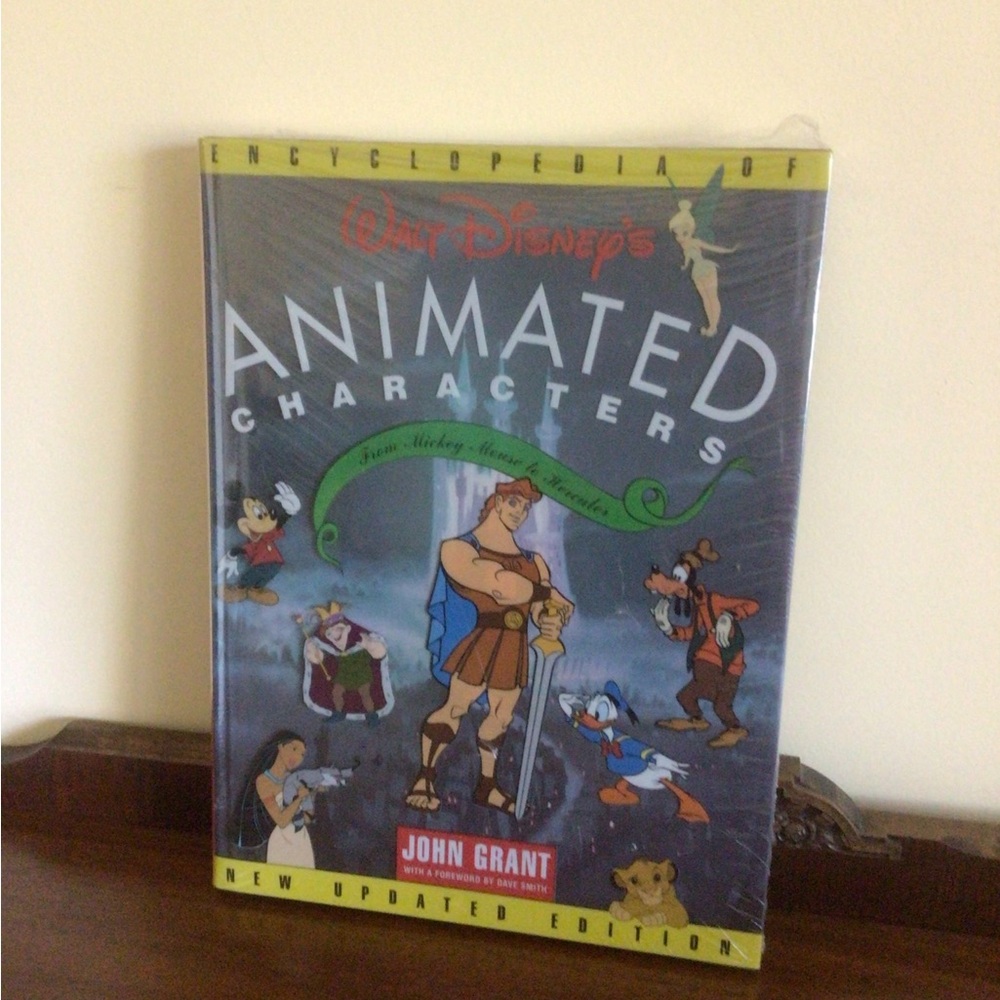 Disney Animated Characters Book